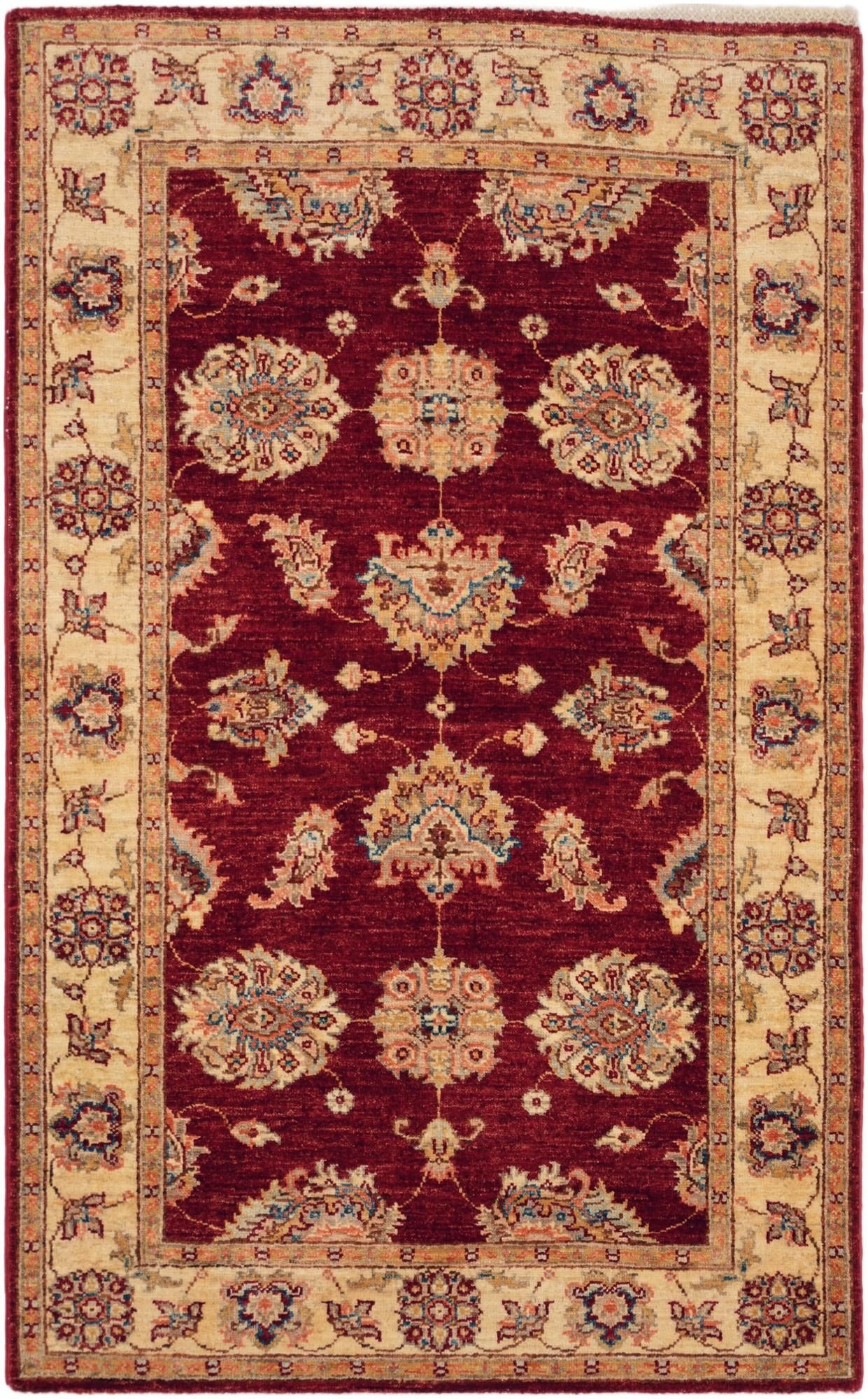 3' x 4' 10 Hand Knotted Ziegler Rug