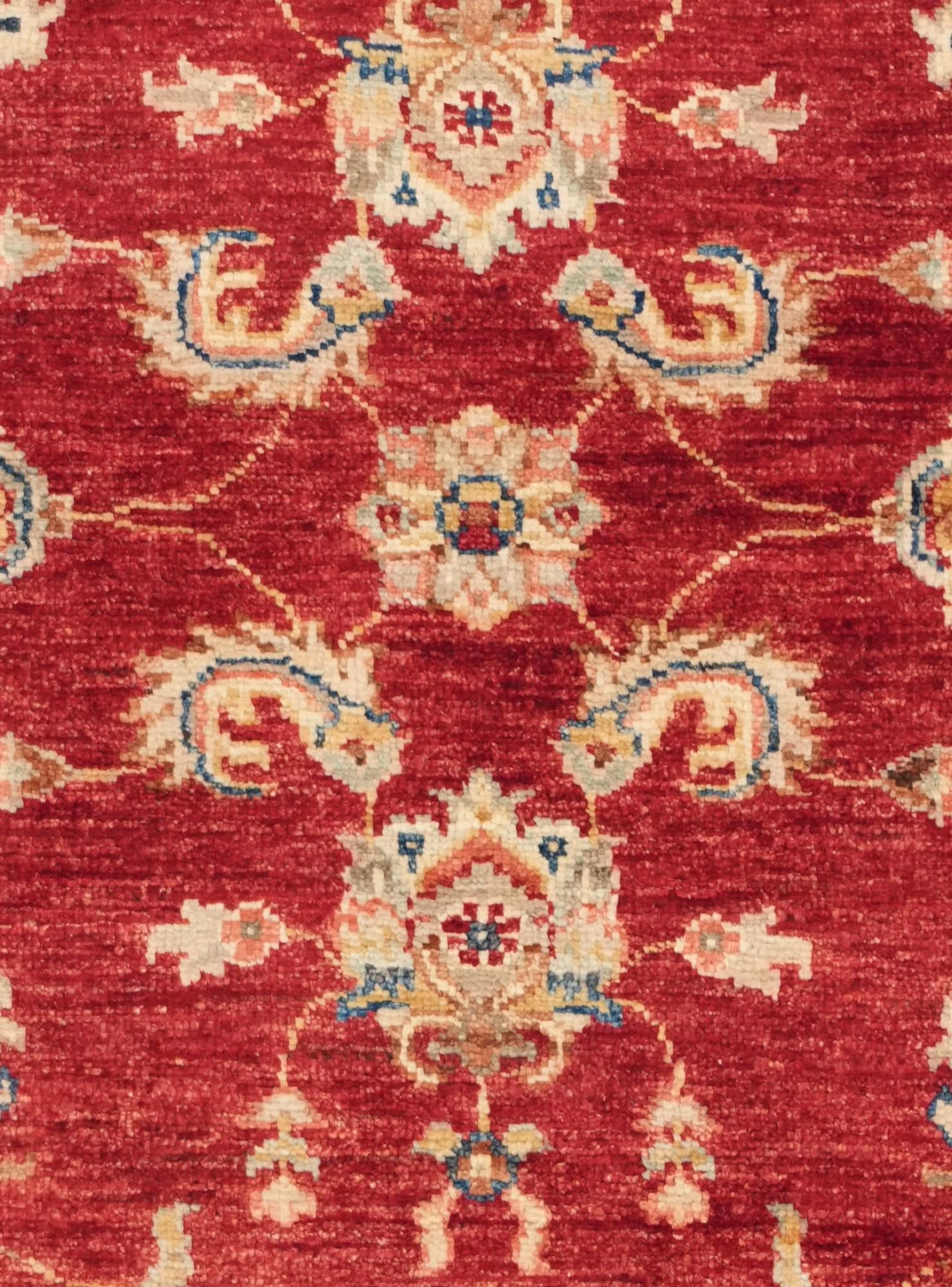 3' 6 x 4' 11 Hand Knotted Ziegler Rug
