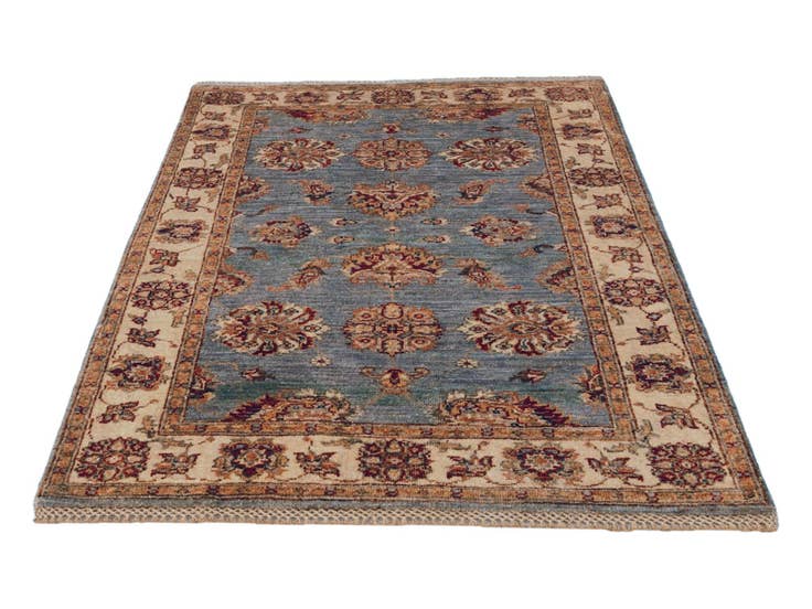 Detail image of 3' 1 x 4' 8 Hand Knotted Ziegler Rug