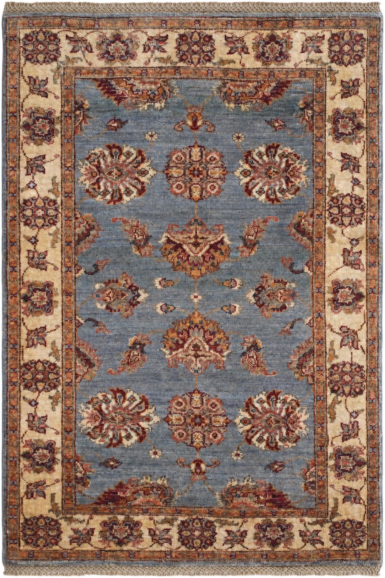 3' 1 x 4' 8 Hand Knotted Ziegler Rug