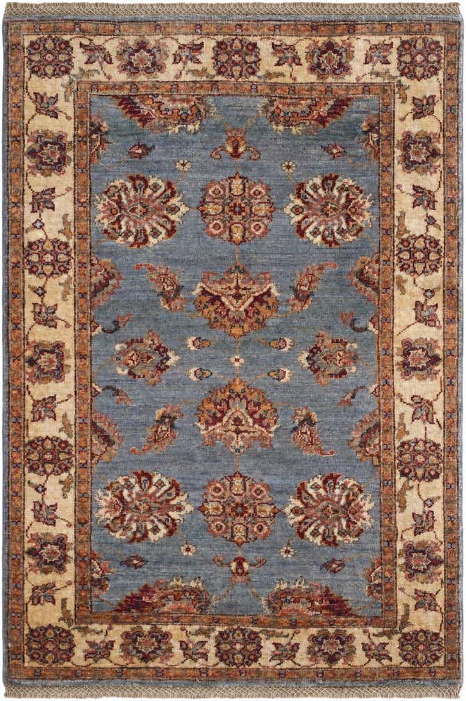 3' 1 x 4' 8 Hand Knotted Ziegler Rug