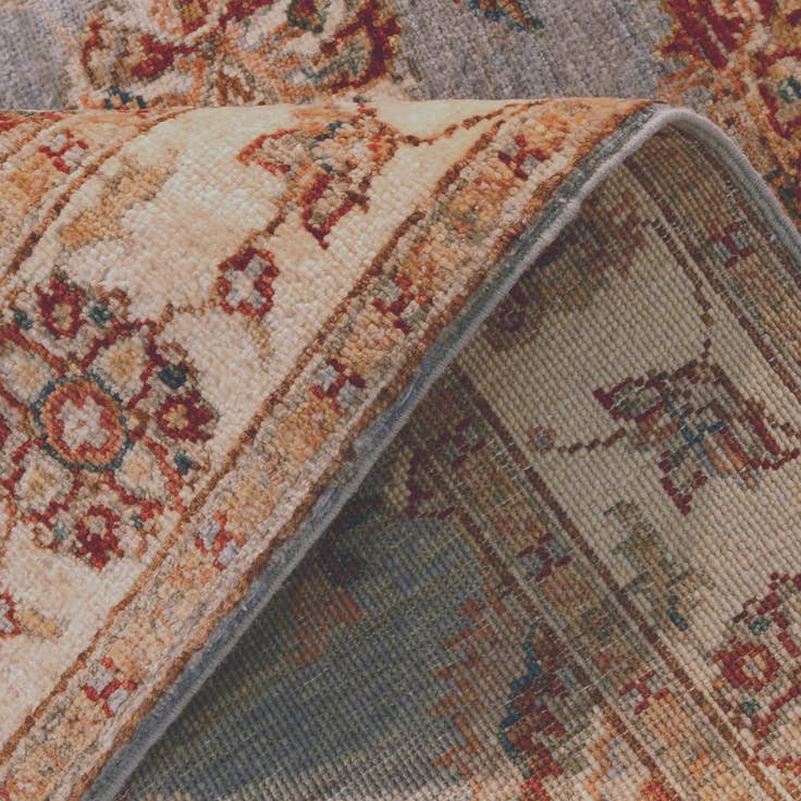 Detail image of 3' 1 x 4' 9 Hand Knotted Ziegler Rug