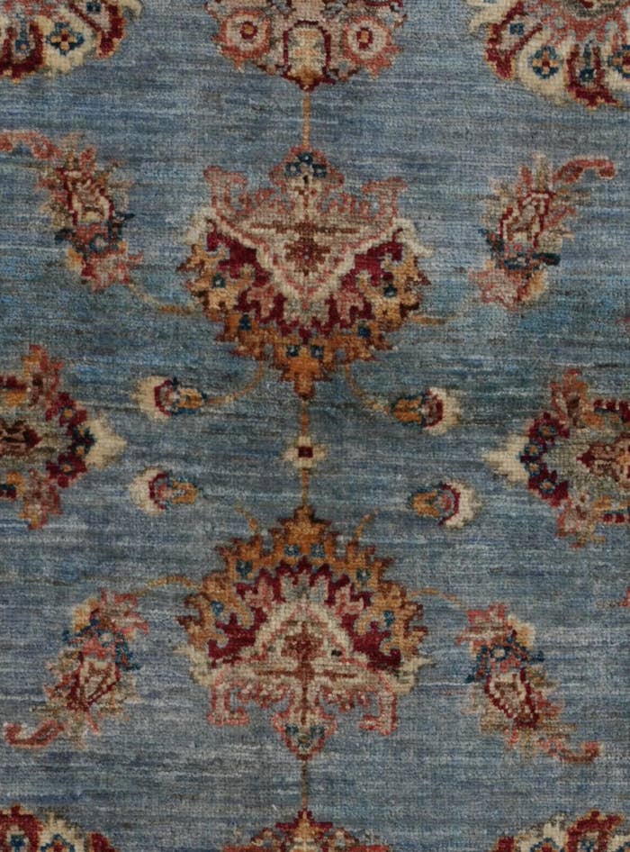Detail image of 3' 1 x 4' 9 Hand Knotted Ziegler Rug