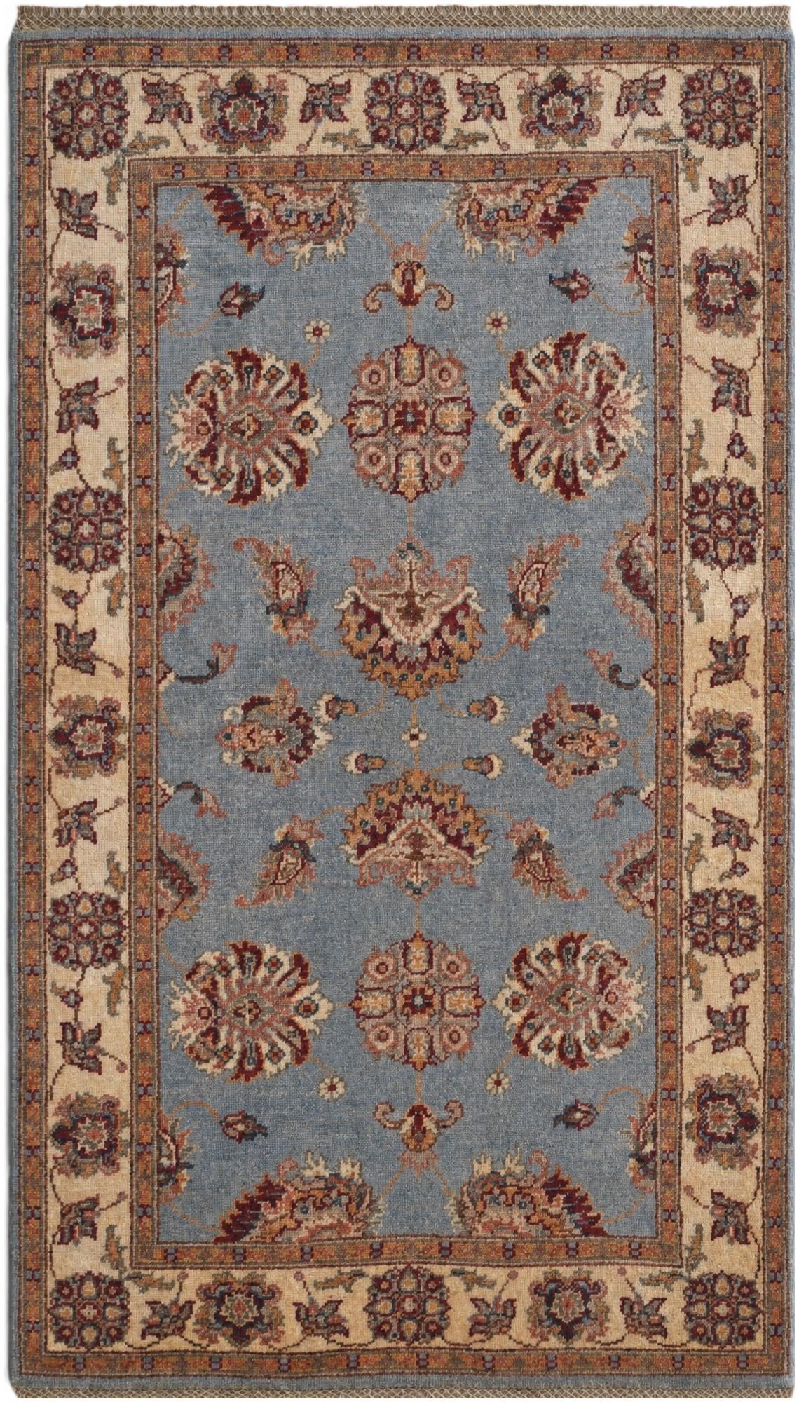 3' 1 x 5' 4 Hand Knotted Ziegler Rug