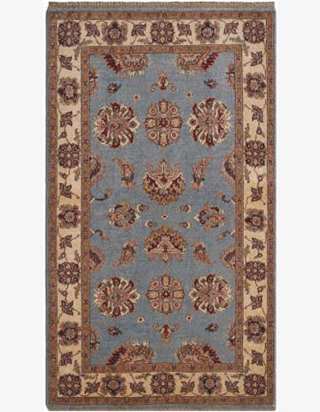 3' 1 x 5' 4 Hand Knotted Ziegler Rug