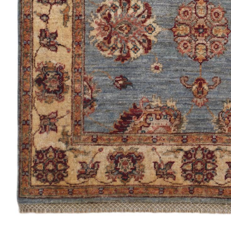 Detail image of 3' 1 x 5' 3 Hand Knotted Ziegler Rug