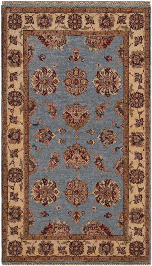 3' 1 x 5' 3 Hand Knotted Ziegler Rug