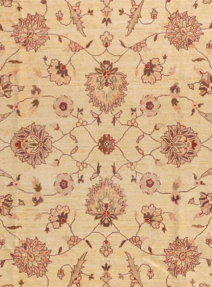 8' 2 x 10' 3 Hand Knotted Ziegler Rug
