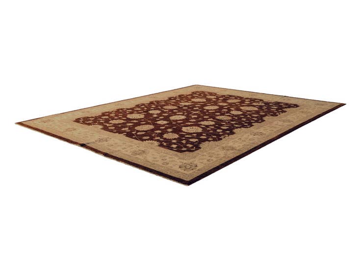 Detail image of 8' 2 x 10' 1 Hand Knotted Ziegler Rug