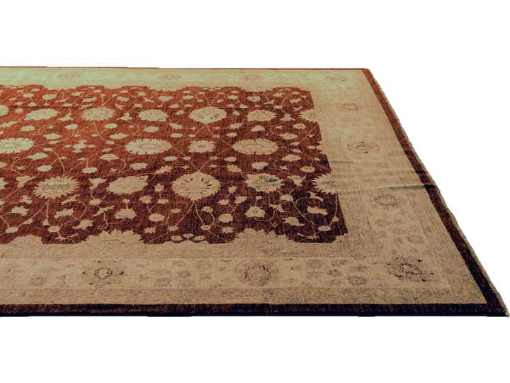 8' 2 x 10' 1 Hand Knotted Ziegler Rug