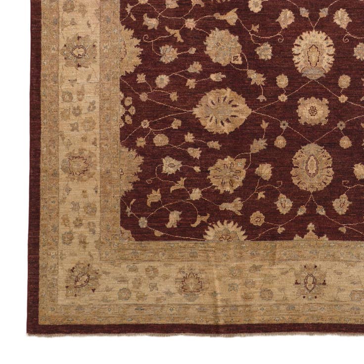 Detail image of 8' 2 x 10' 1 Hand Knotted Ziegler Rug