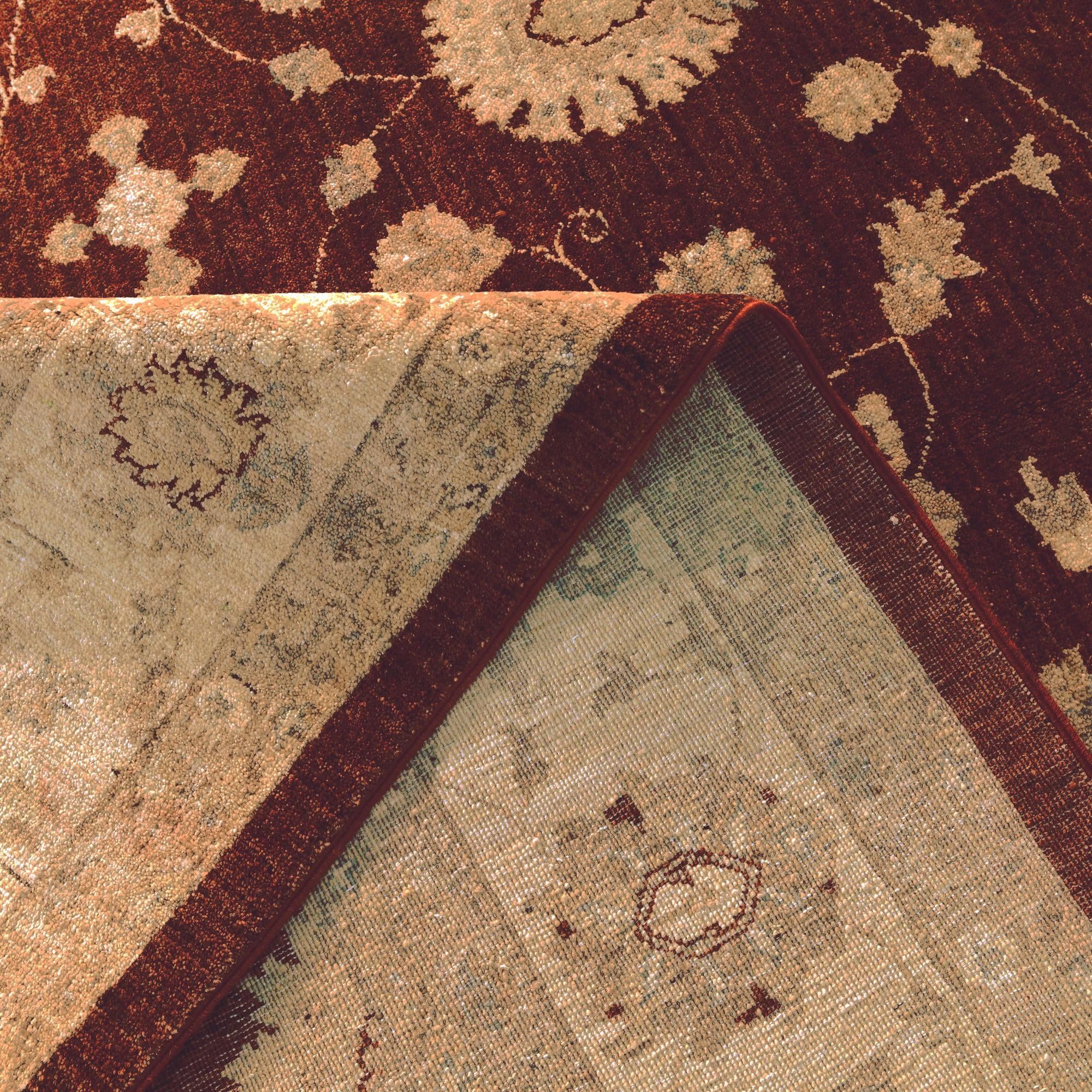 8' 2 x 10' 1 Hand Knotted Ziegler Rug
