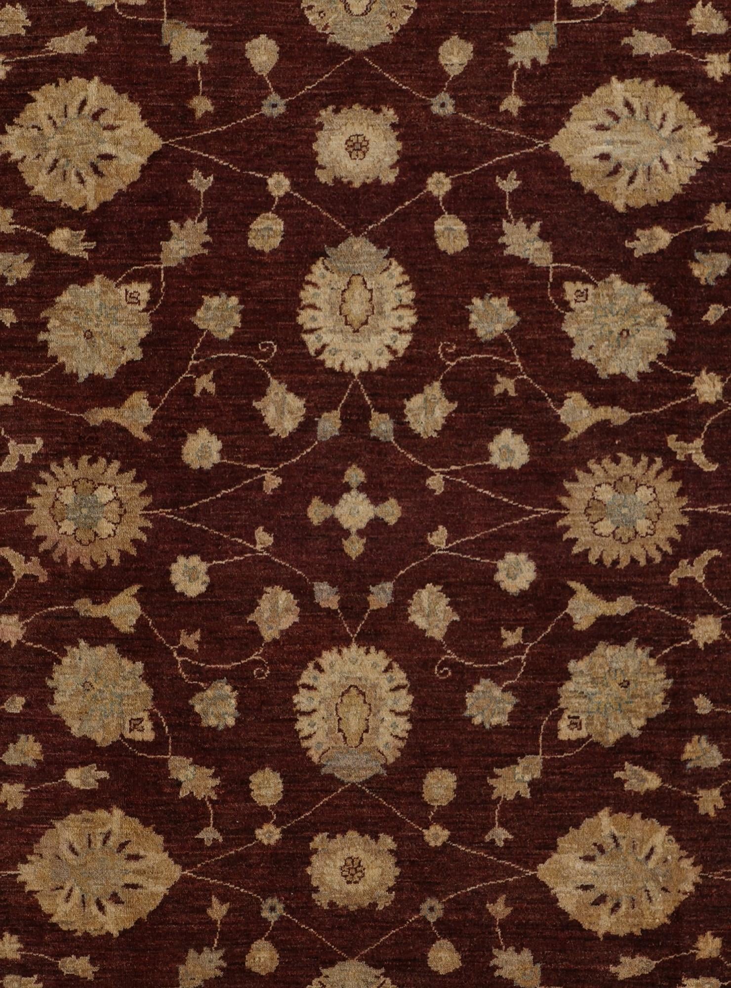 8' 2 x 10' 1 Hand Knotted Ziegler Rug