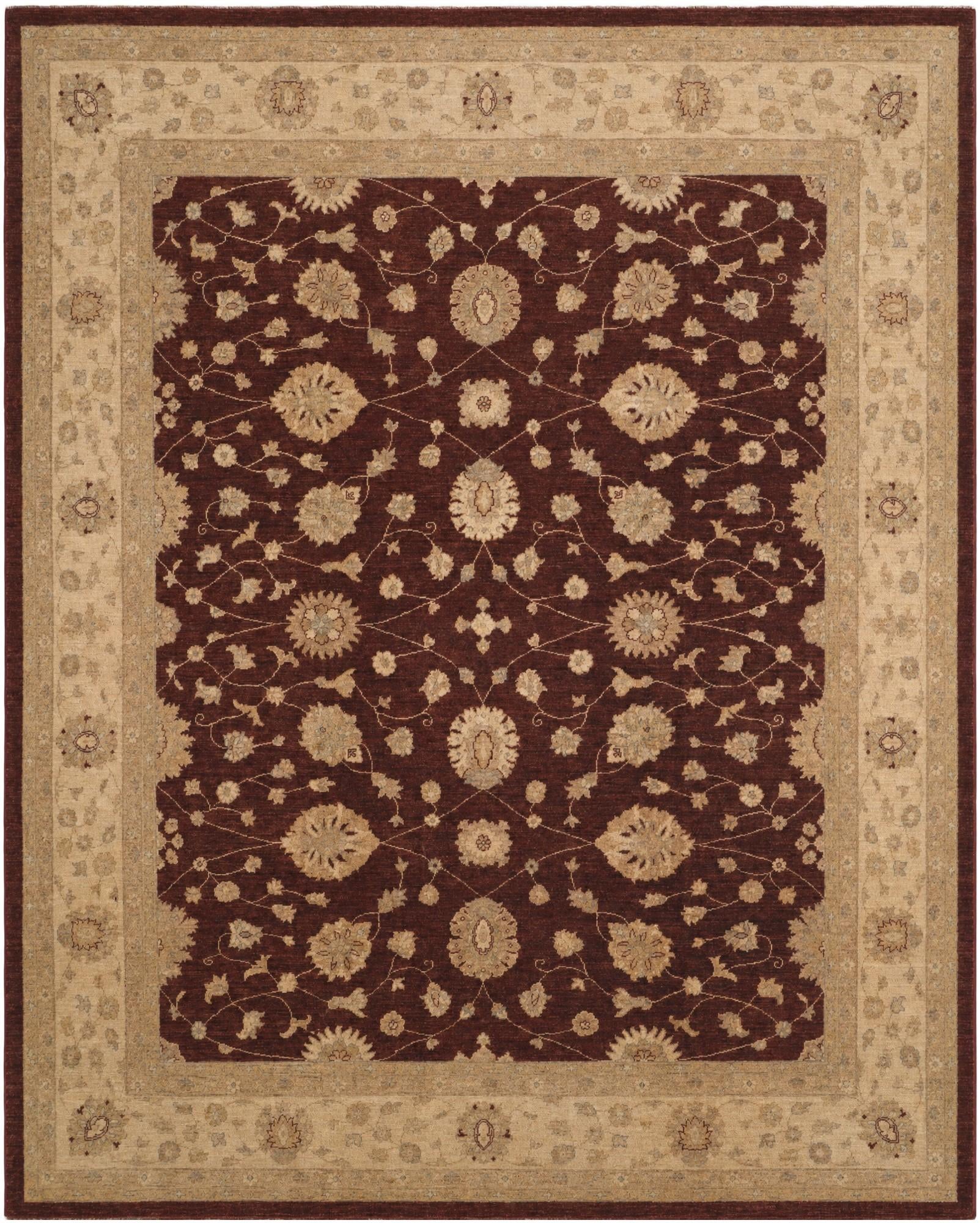 8' 2 x 10' 1 Hand Knotted Ziegler Rug