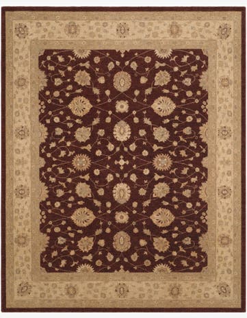 8' 2 x 10' 1 Hand Knotted Ziegler Rug