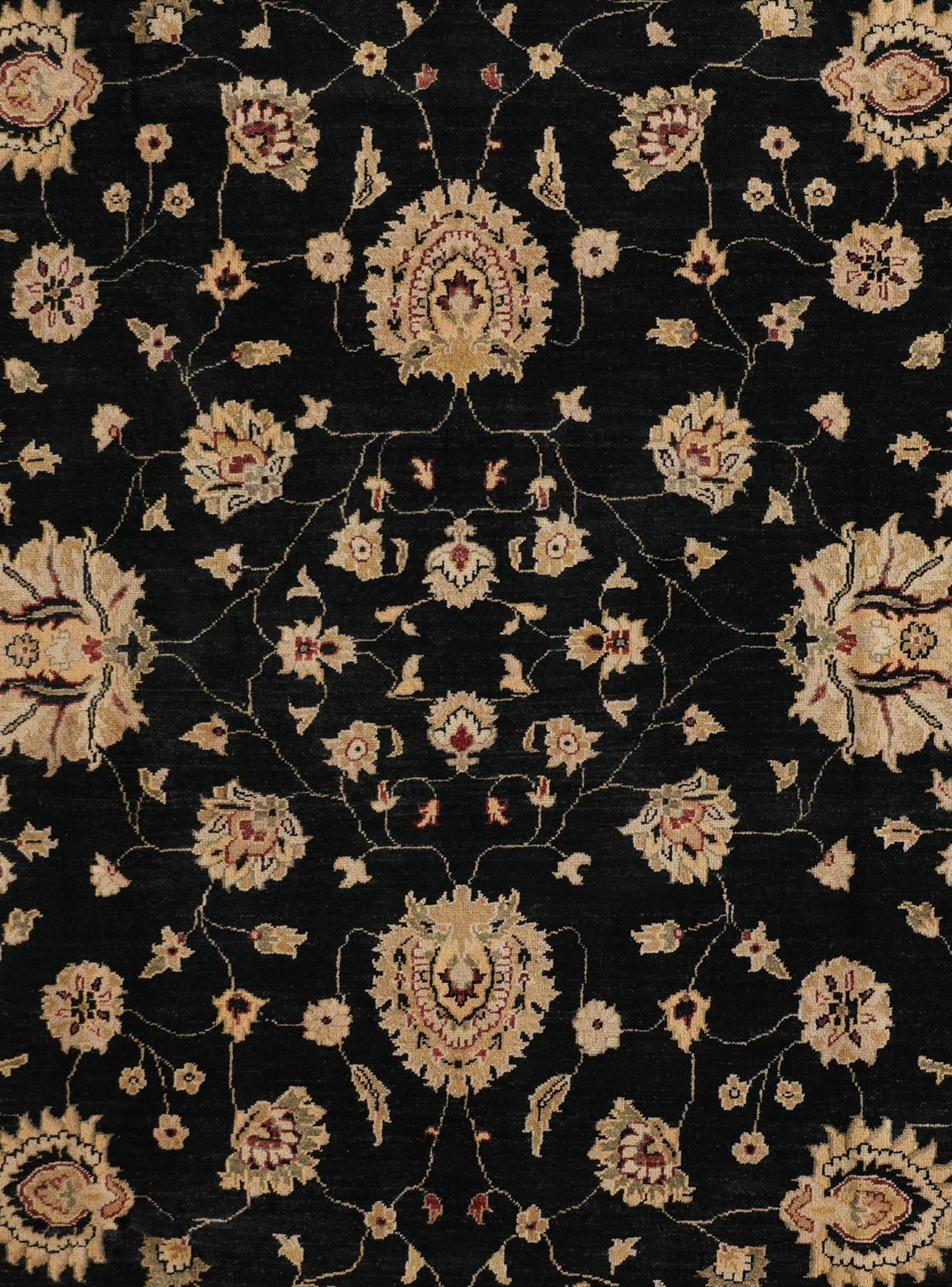 8' 7 x 11' 9 Hand Knotted Ziegler Rug