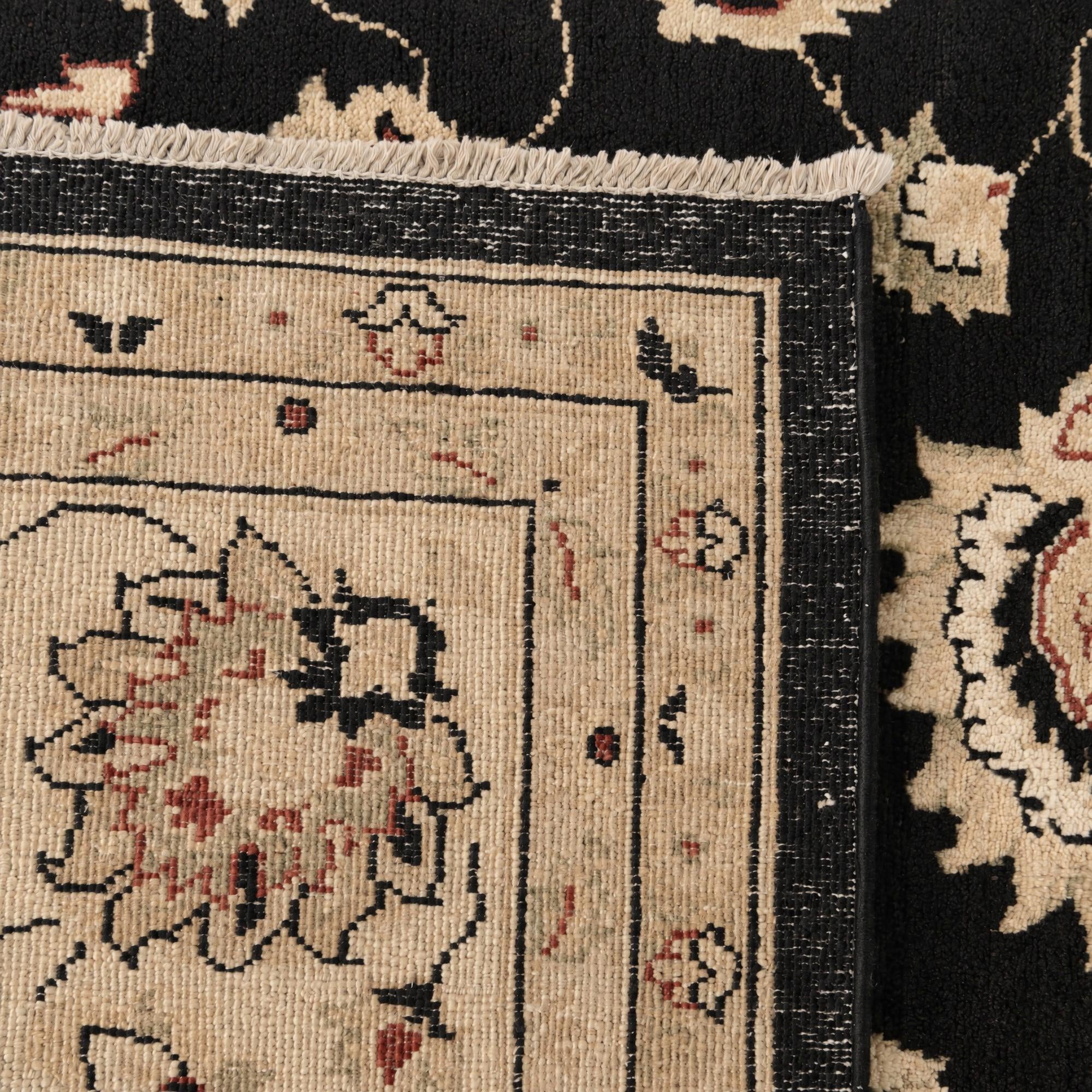 8' 7 x 11' 9 Hand Knotted Ziegler Rug