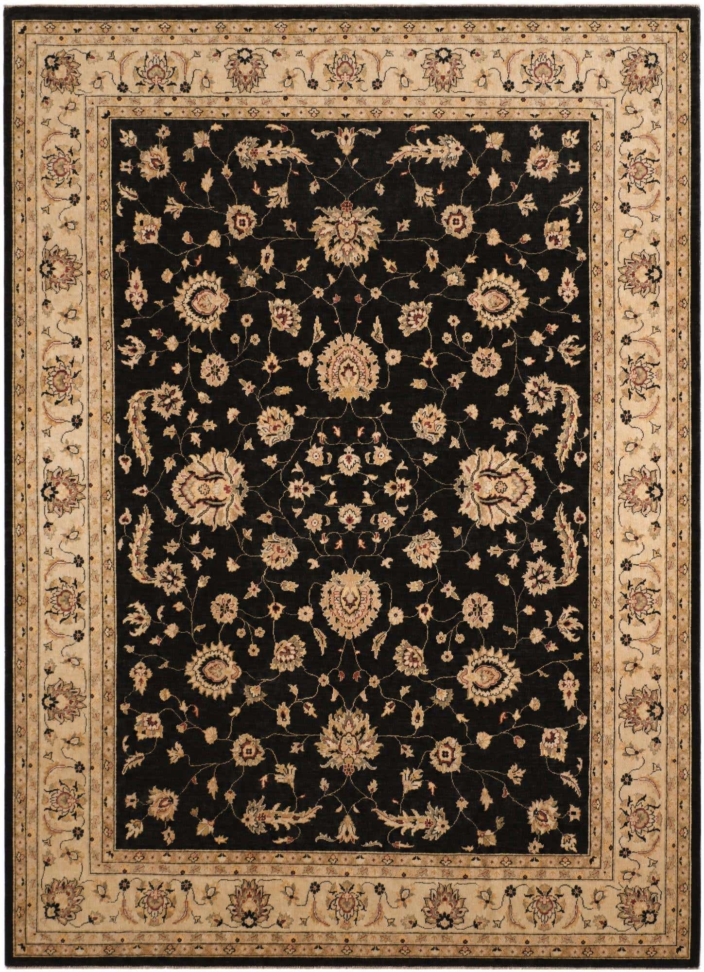 8' 7 x 11' 9 Hand Knotted Ziegler Rug