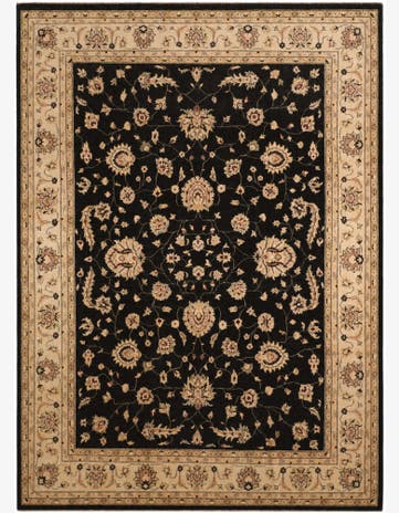 8' 7 x 11' 9 Hand Knotted Ziegler Rug