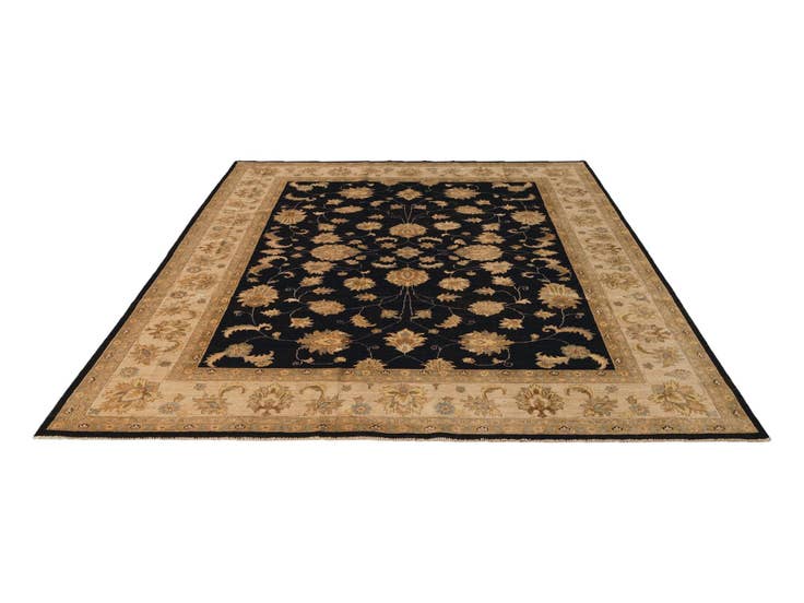 Detail image of 8' 11 x 11' 8 Hand Knotted Ziegler Rug