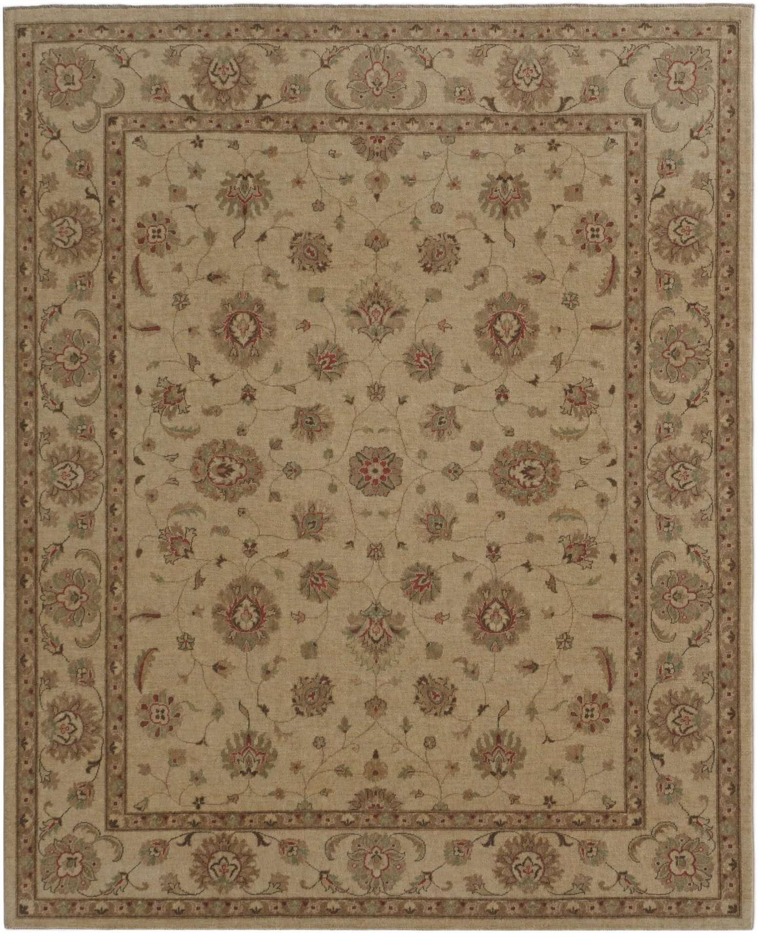 8' x 9' 11 Hand Knotted Ziegler Rug
