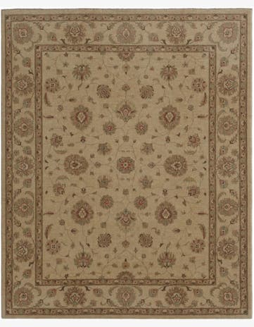 8' x 9' 11 Hand Knotted Ziegler Rug