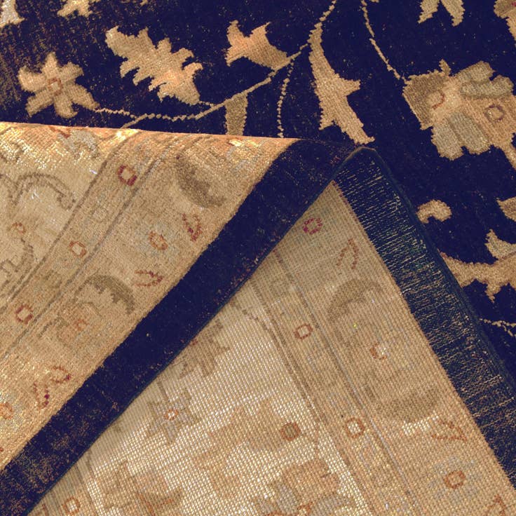 Detail image of 9' 3 x 11' 6 Hand Knotted Ziegler Rug