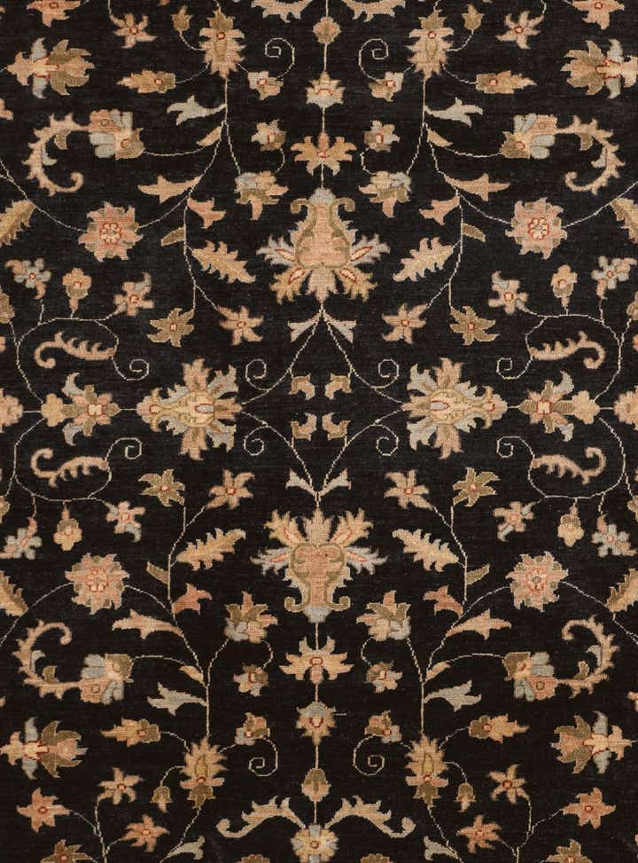 9' 3 x 11' 6 Hand Knotted Ziegler Rug