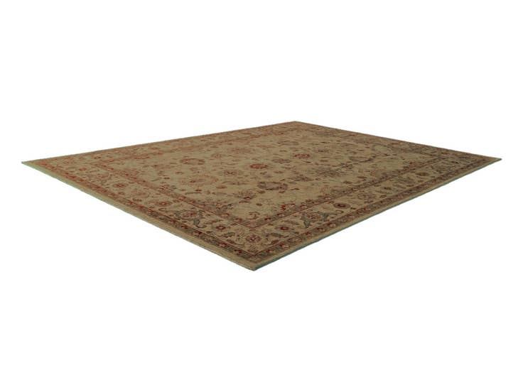 Detail image of 7' 11 x 10' 5 Hand Knotted Ziegler Rug