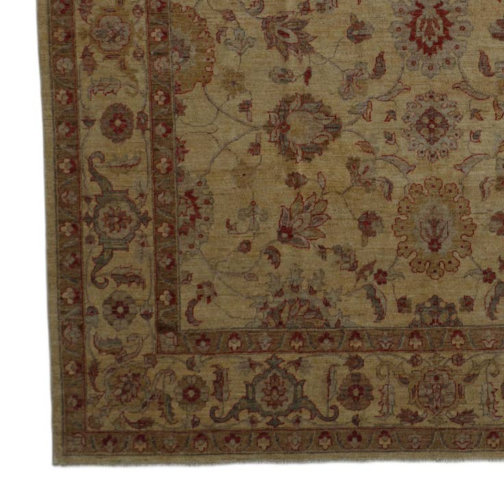 Detail image of 7' 11 x 10' 5 Hand Knotted Ziegler Rug