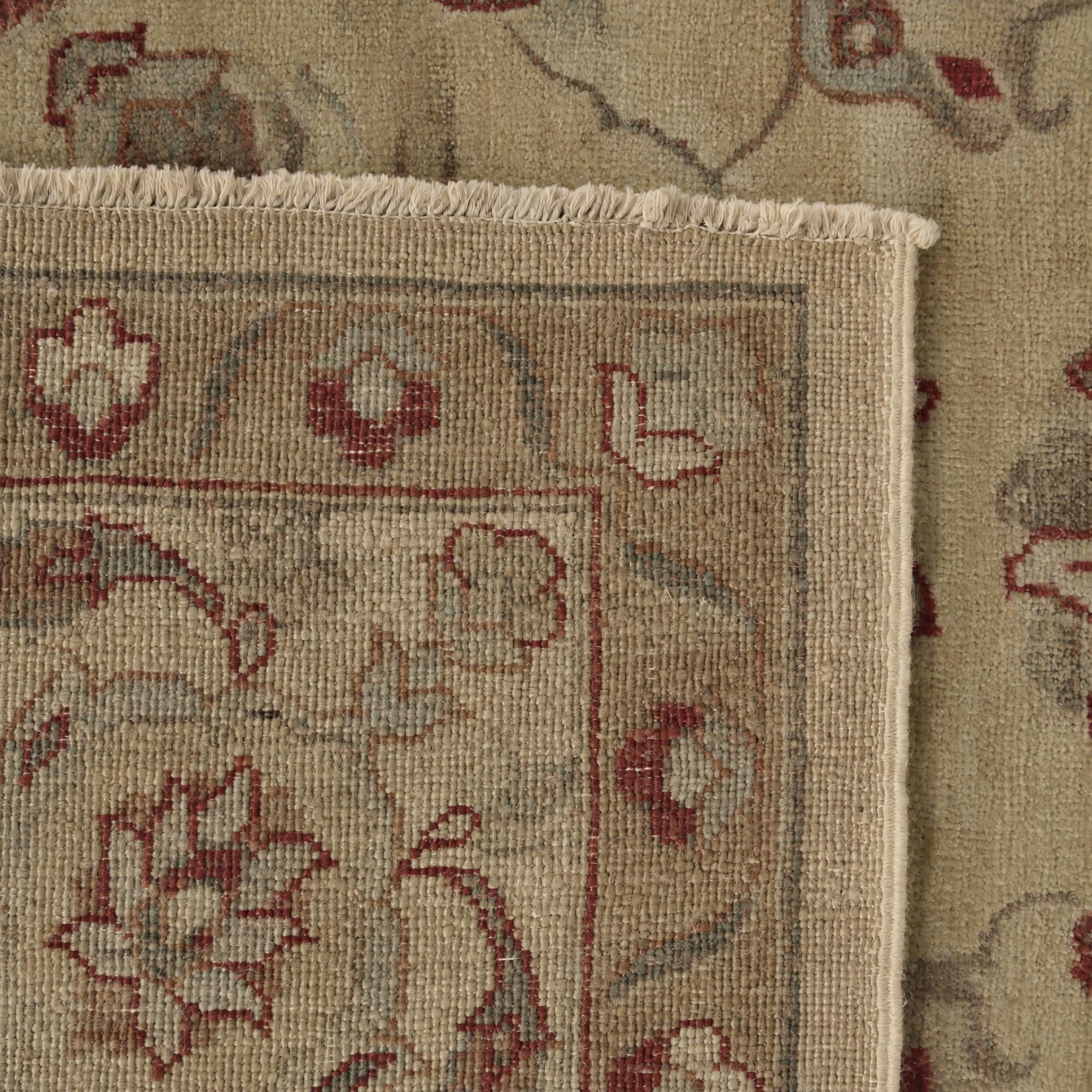 7' 11 x 10' 5 Hand Knotted Ziegler Rug