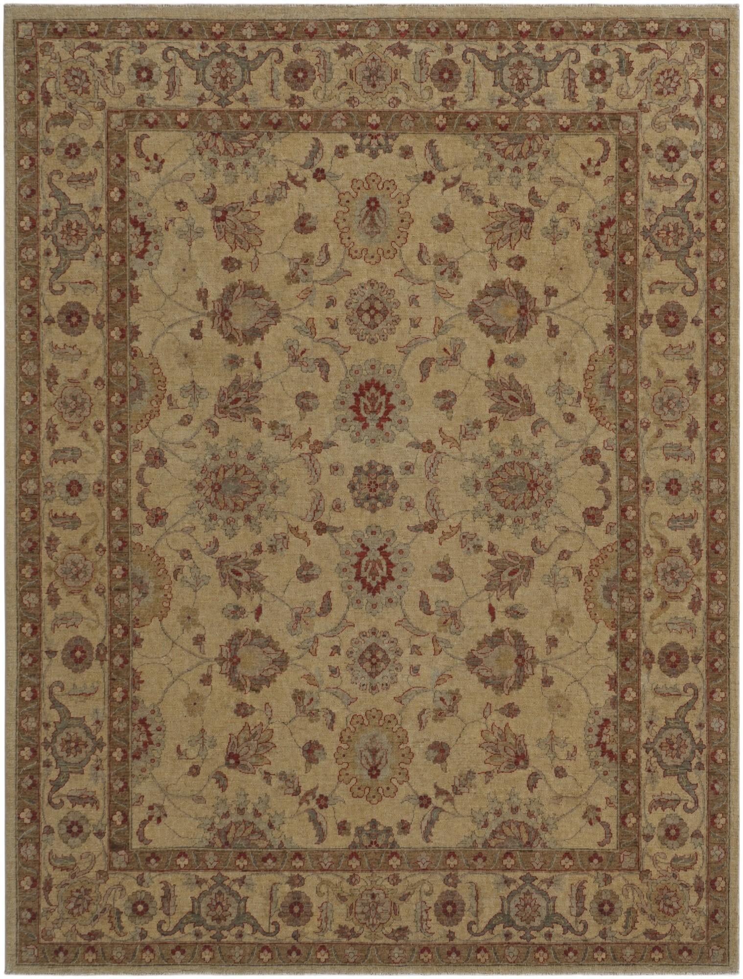 7' 11 x 10' 5 Hand Knotted Ziegler Rug