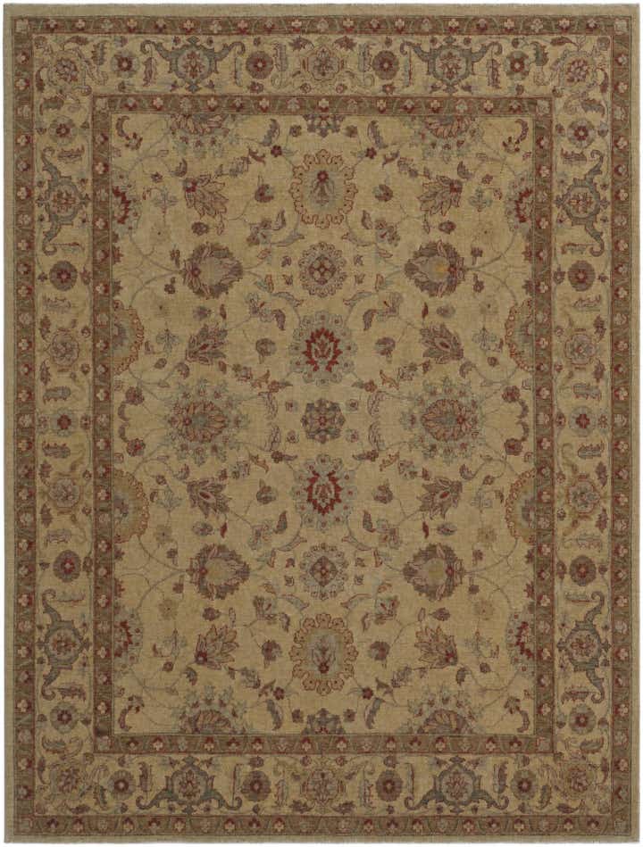 7' 11 x 10' 5 Hand Knotted Ziegler Rug