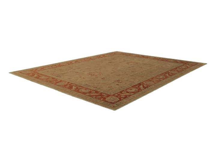 8' x 9' 10 Hand Knotted Ziegler Rug