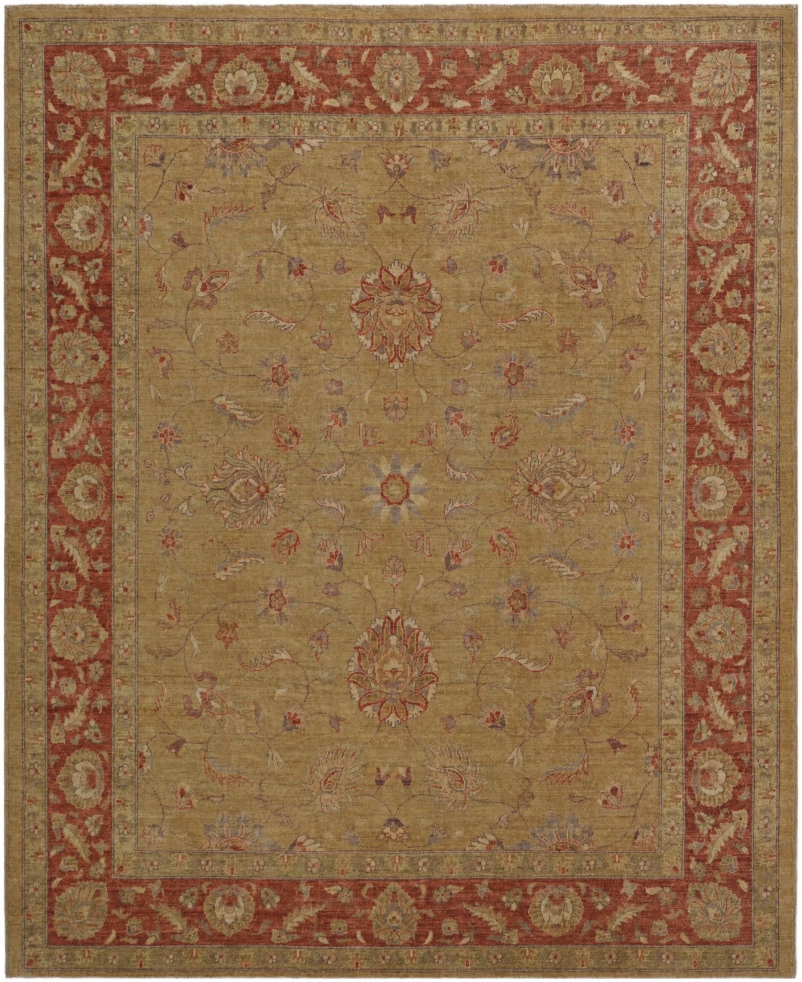 8' x 9' 10 Hand Knotted Ziegler Rug