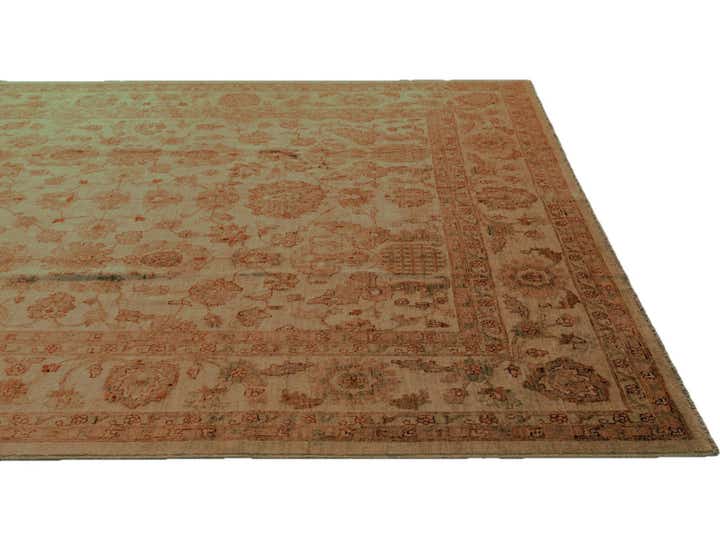 7' 11 x 9' 10 Hand Knotted Ziegler Rug