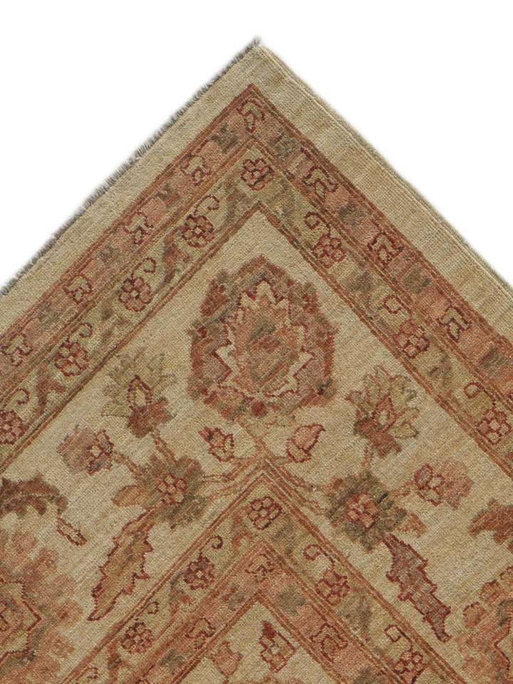 7' 11 x 9' 10 Hand Knotted Ziegler Rug