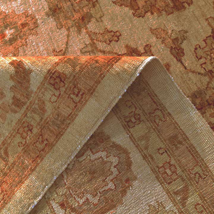 7' 11 x 9' 10 Hand Knotted Ziegler Rug