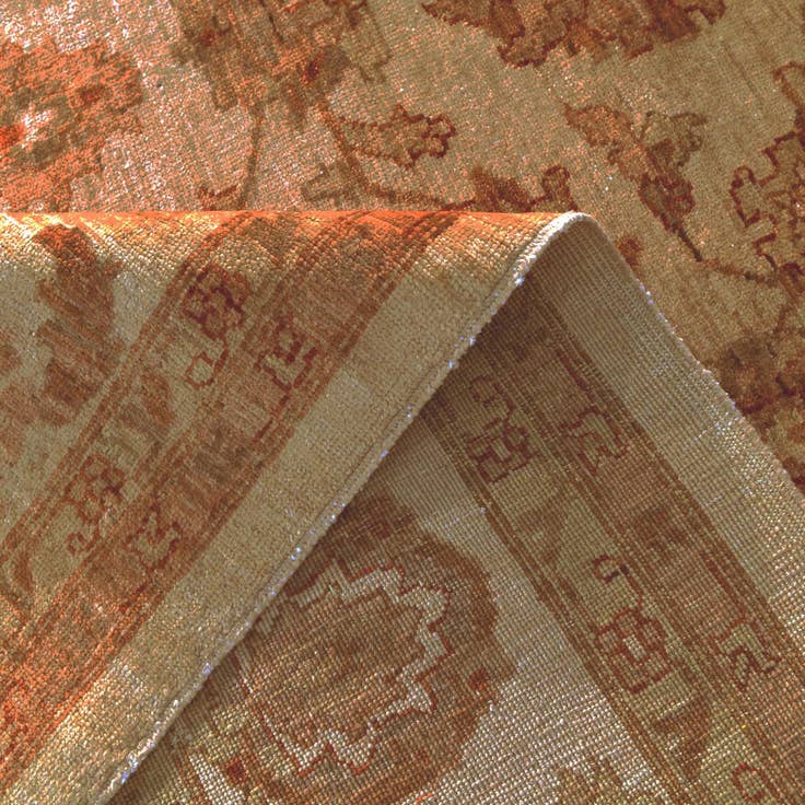 Detail image of 7' 11 x 9' 10 Hand Knotted Ziegler Rug