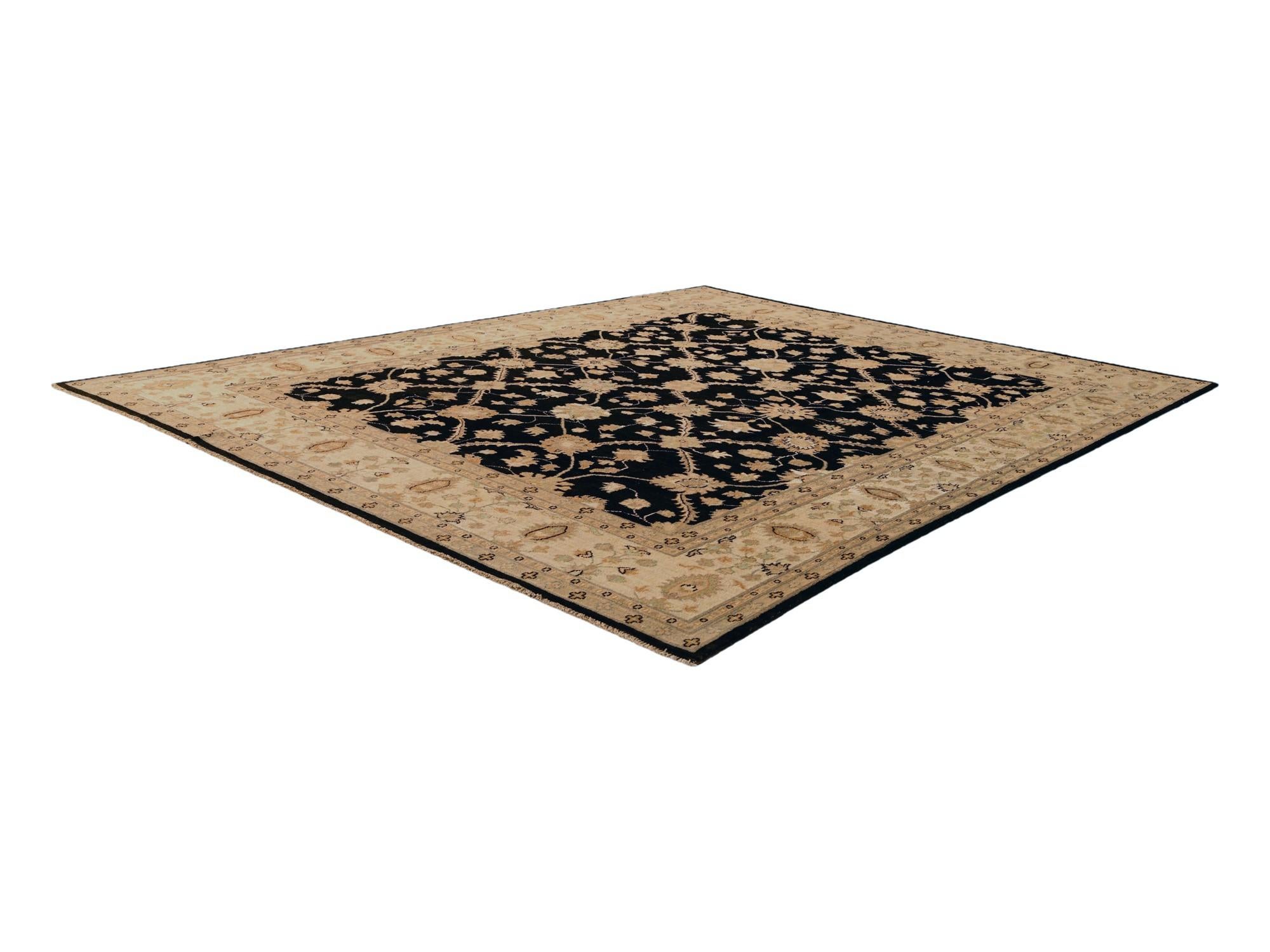 8' 1 x 9' 11 Hand Knotted Ziegler Rug