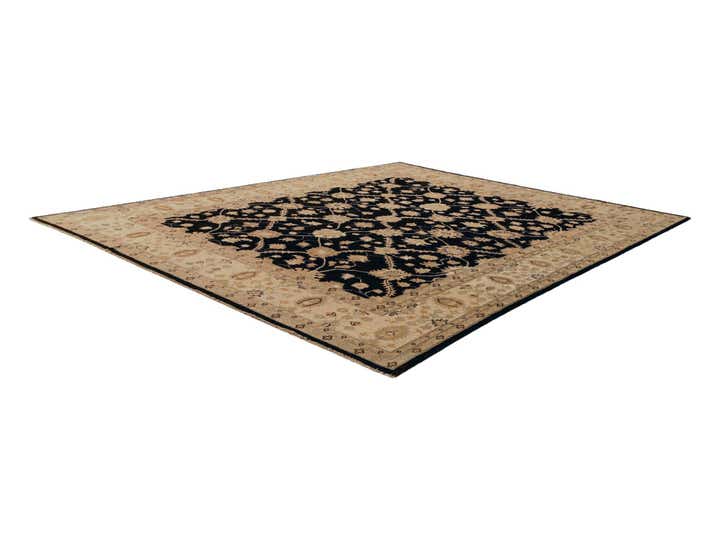 8' 1 x 9' 11 Hand Knotted Ziegler Rug