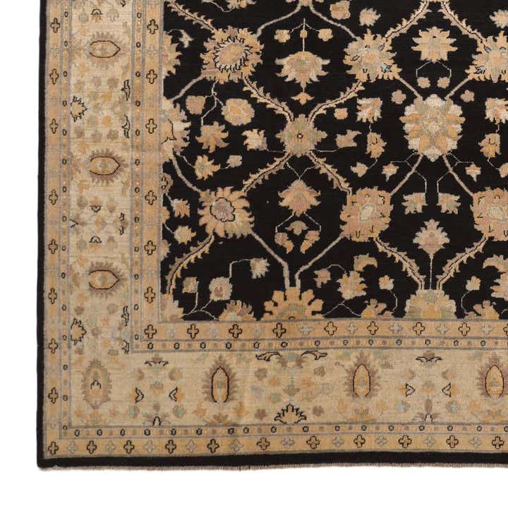 8' 1 x 9' 11 Hand Knotted Ziegler Rug