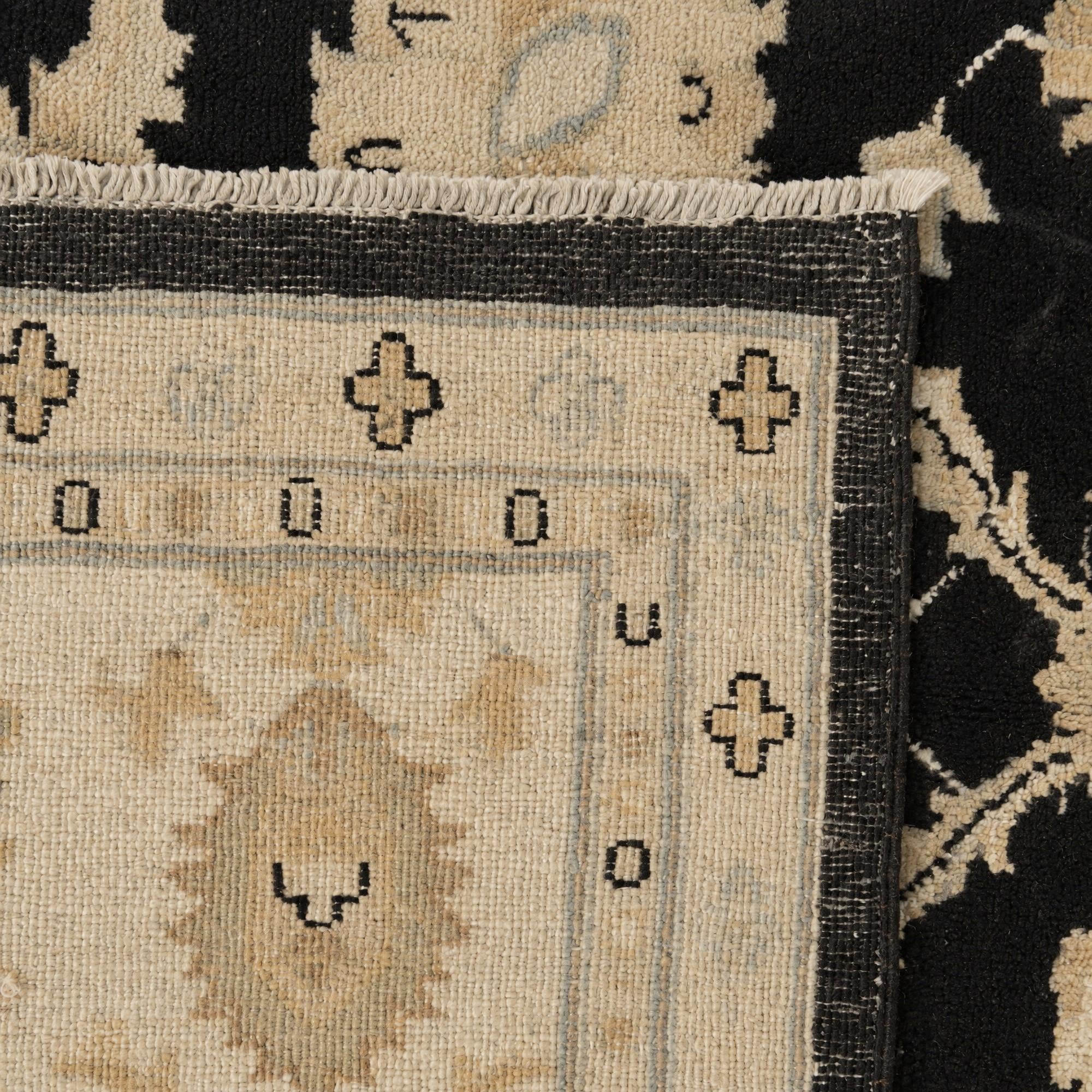 8' 1 x 9' 11 Hand Knotted Ziegler Rug
