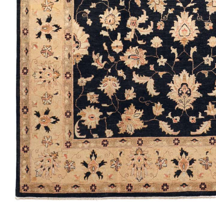 8' 1 x 10' 6 Hand Knotted Ziegler Rug
