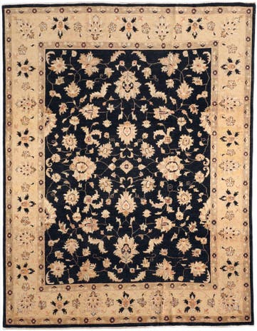 8' 1 x 10' 6 Hand Knotted Ziegler Rug