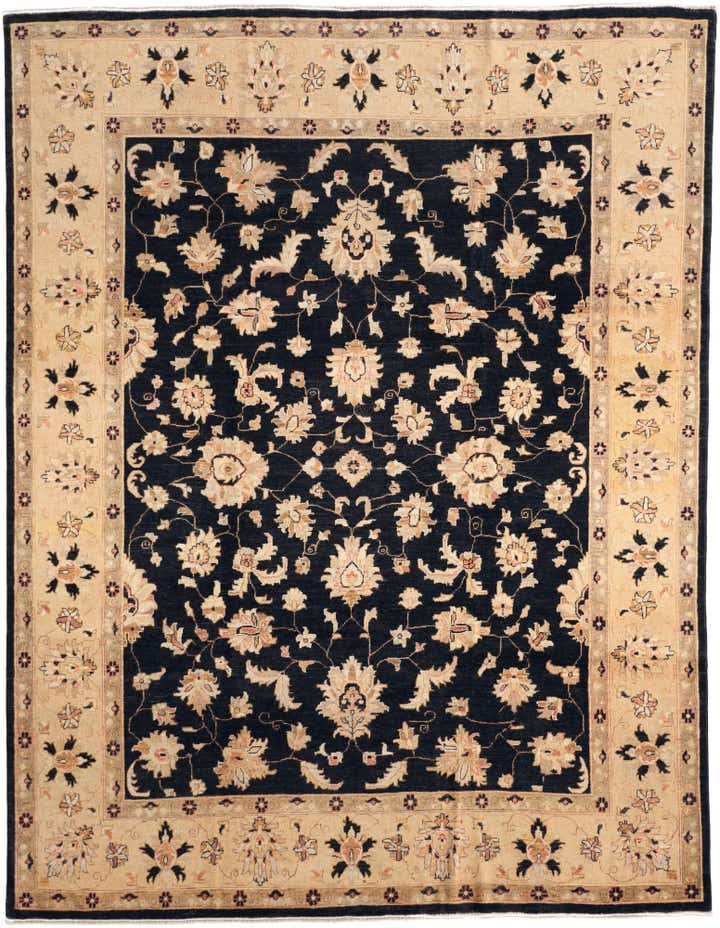 8' 1 x 10' 6 Hand Knotted Ziegler Rug