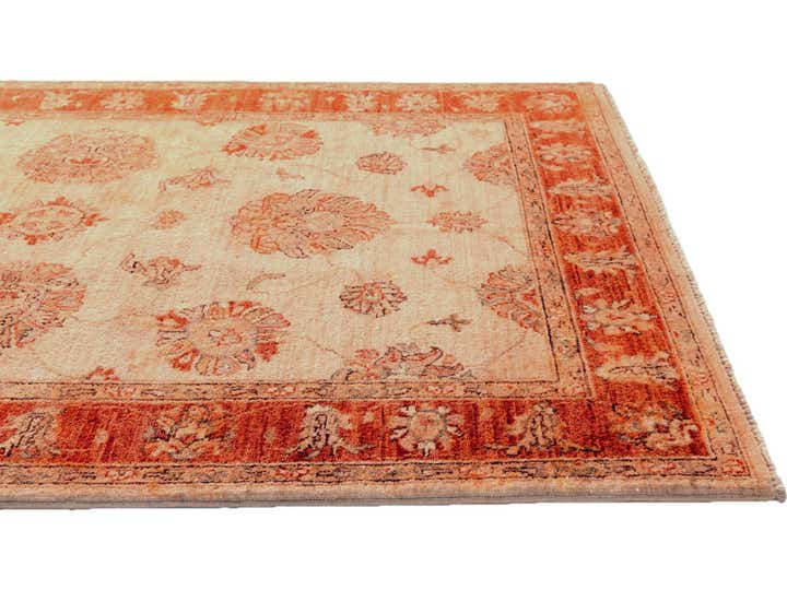 3' 11 x 5' 10 Hand Knotted Ziegler Rug