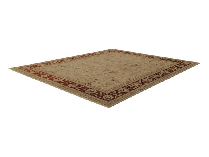 Detail image of 8' 2 x 9' 9 Hand Knotted Ziegler Rug