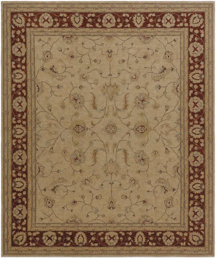 8' 2 x 9' 9 Hand Knotted Ziegler Rug