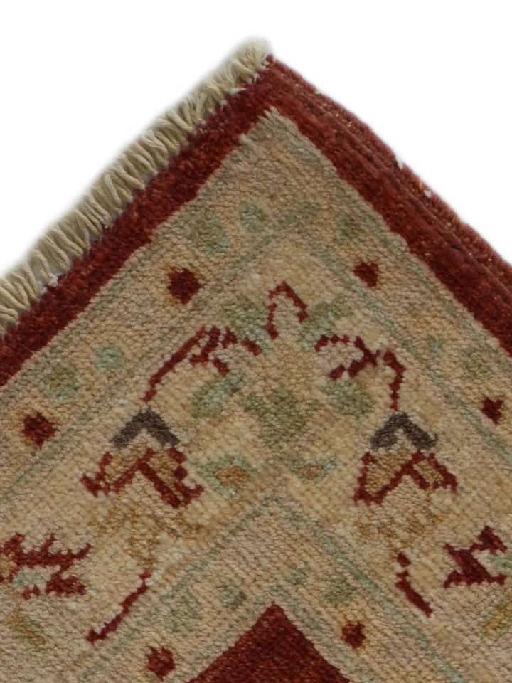 2' 7 x 4' Hand Knotted Ziegler Rug
